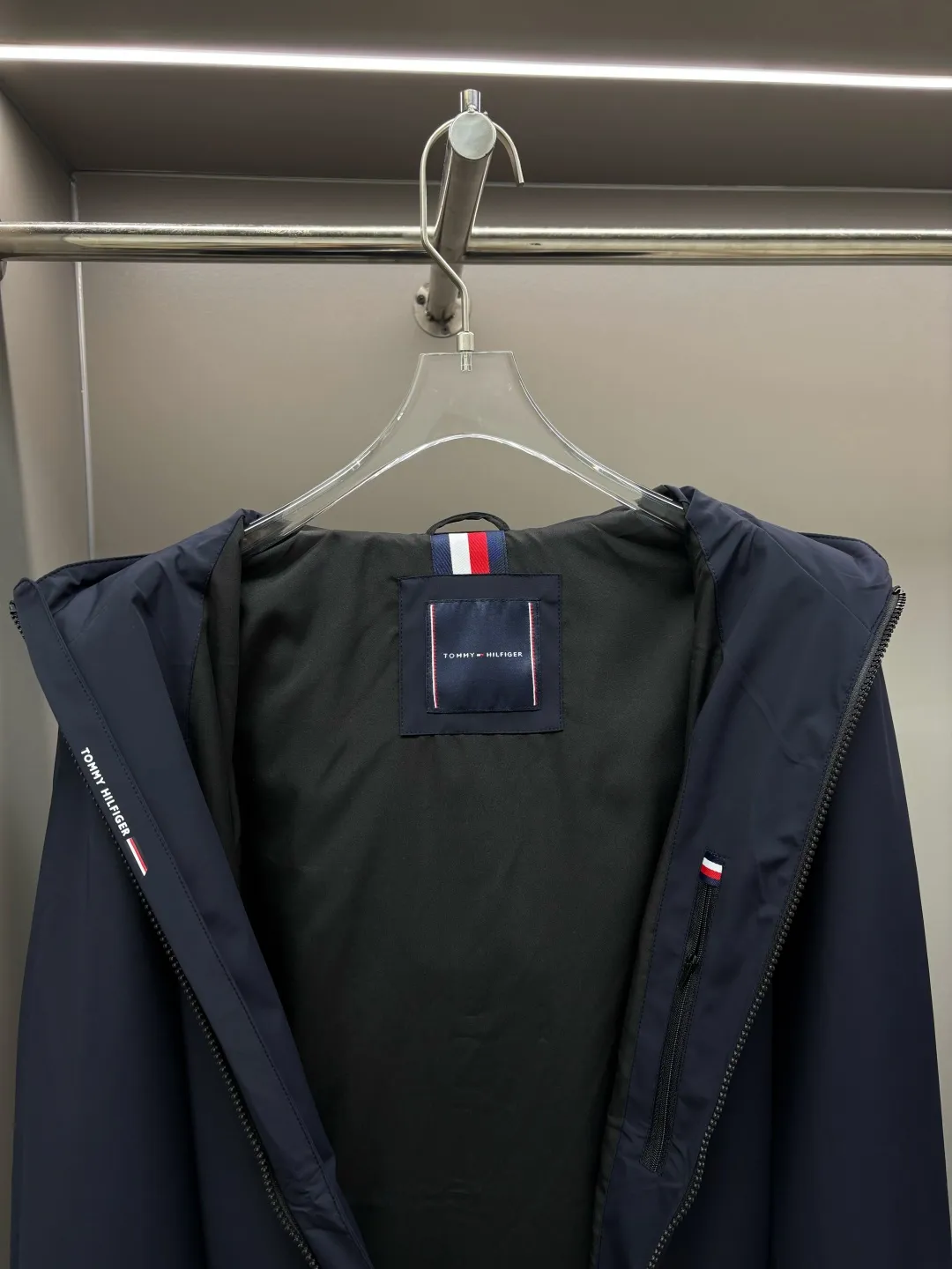 TOMMY New Arrival Same Style ， Factory New Arrival Versatile : Black Royal Blue Khaki Size：L-4XL